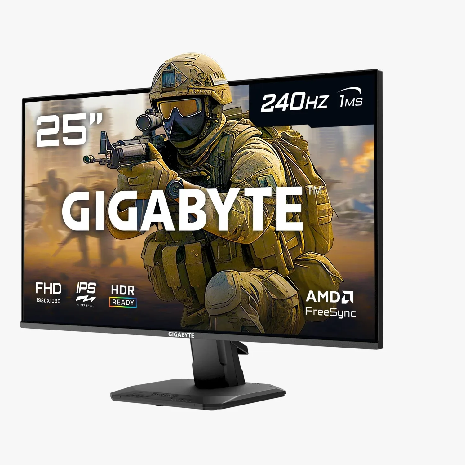 Monitor 25 Gigabyte 240Hz Full HD IPS 1ms GS25F2A AC1