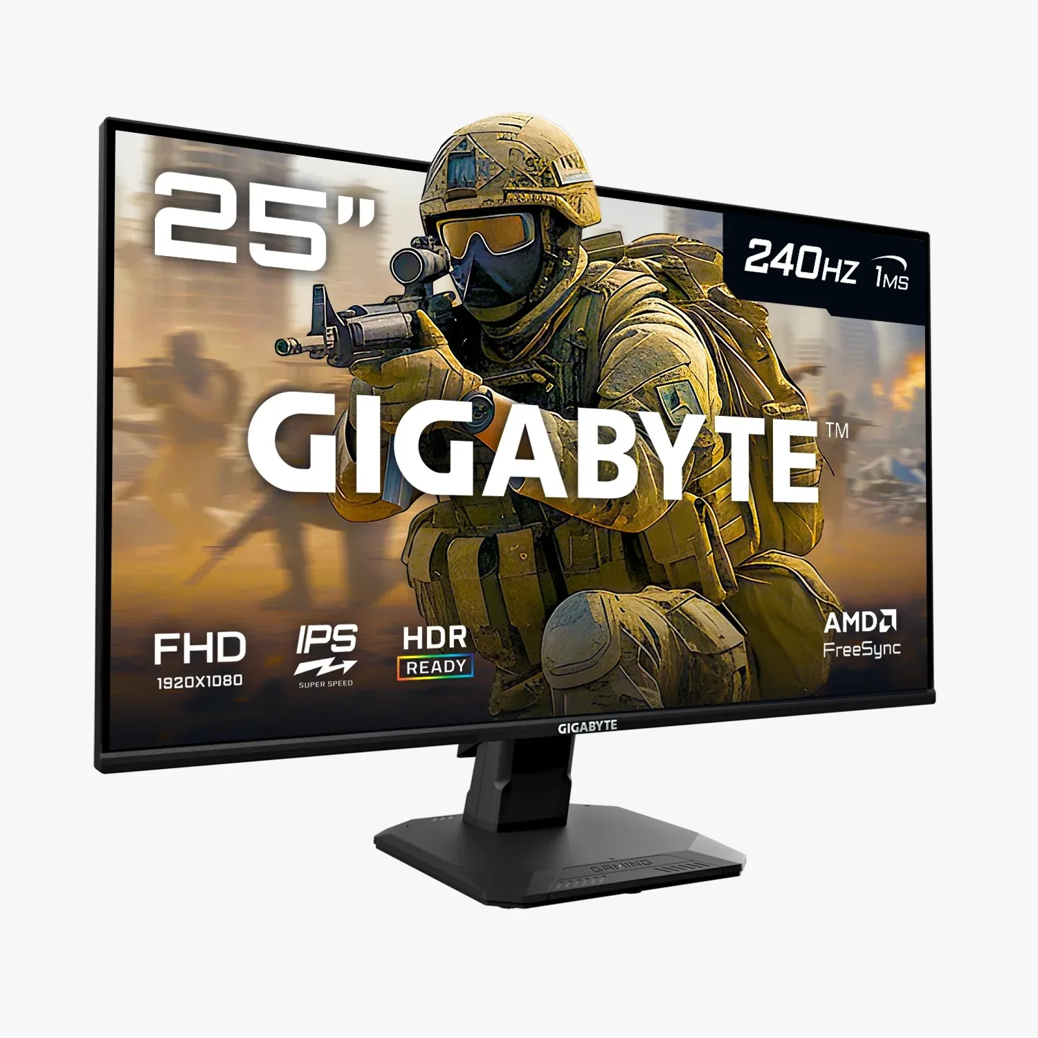 Monitor 25 Gigabyte 240Hz Full HD IPS 1ms GS25F2A AC1