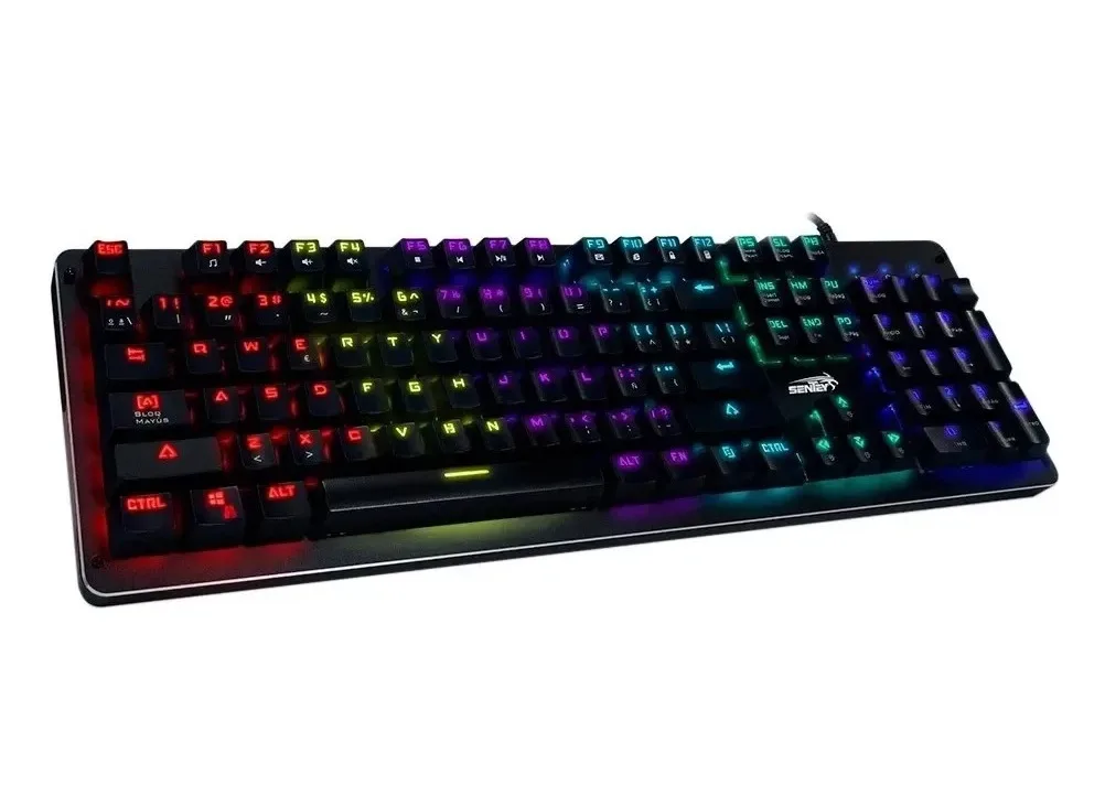 Perifericos Teclado USB Sentey FSPRO RGB Gamer Mecanico GS-530