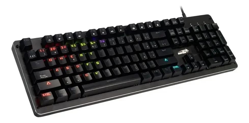 Perifericos Teclado USB Sentey FSPRO RGB Gamer Mecanico GS-530