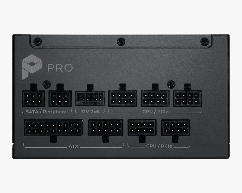 Fuente Certificada MSI 1000W PRO 80 Plus Platinum Full Modular