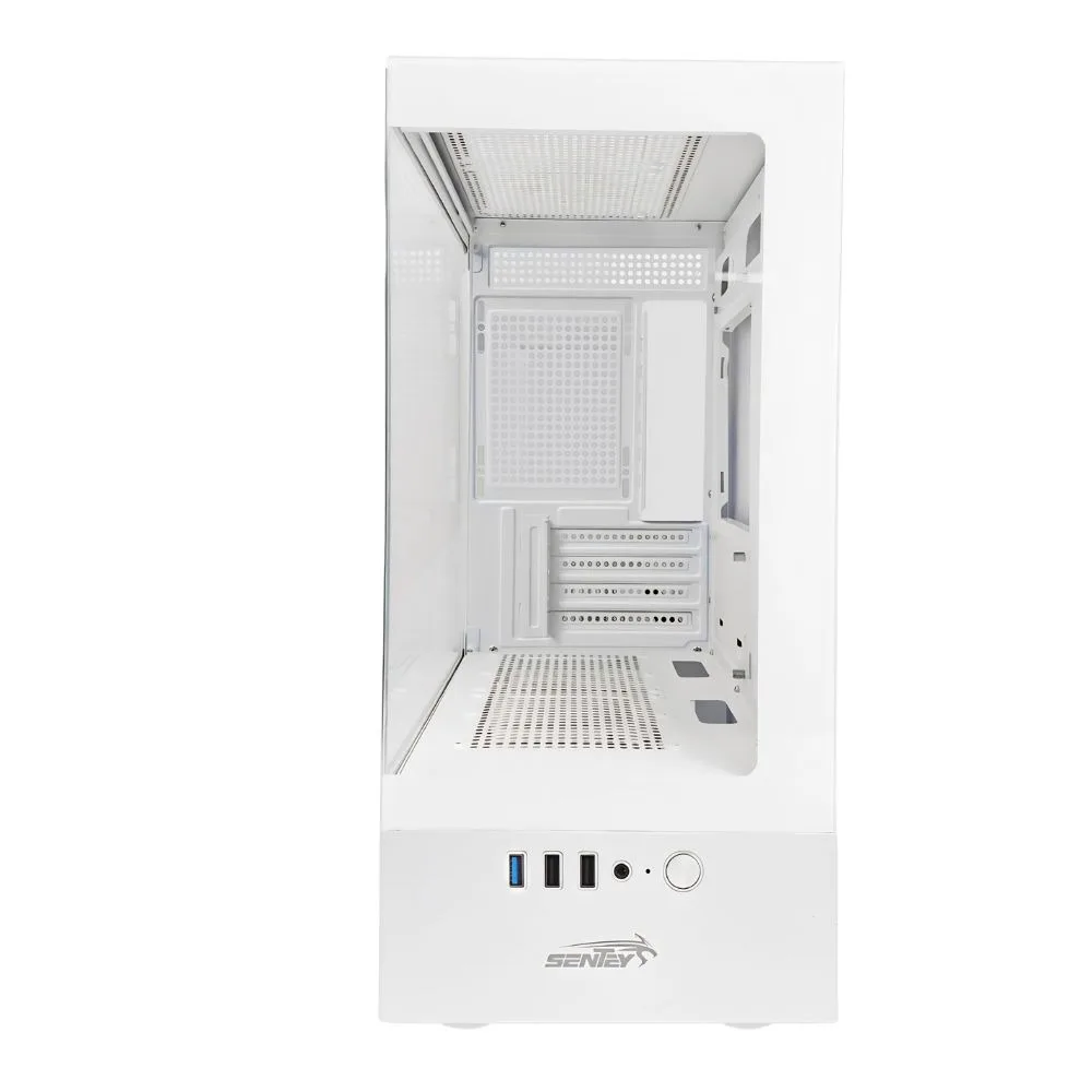 Gabinete Gamer Sentey H10 White 6100-SF-W — foto 3