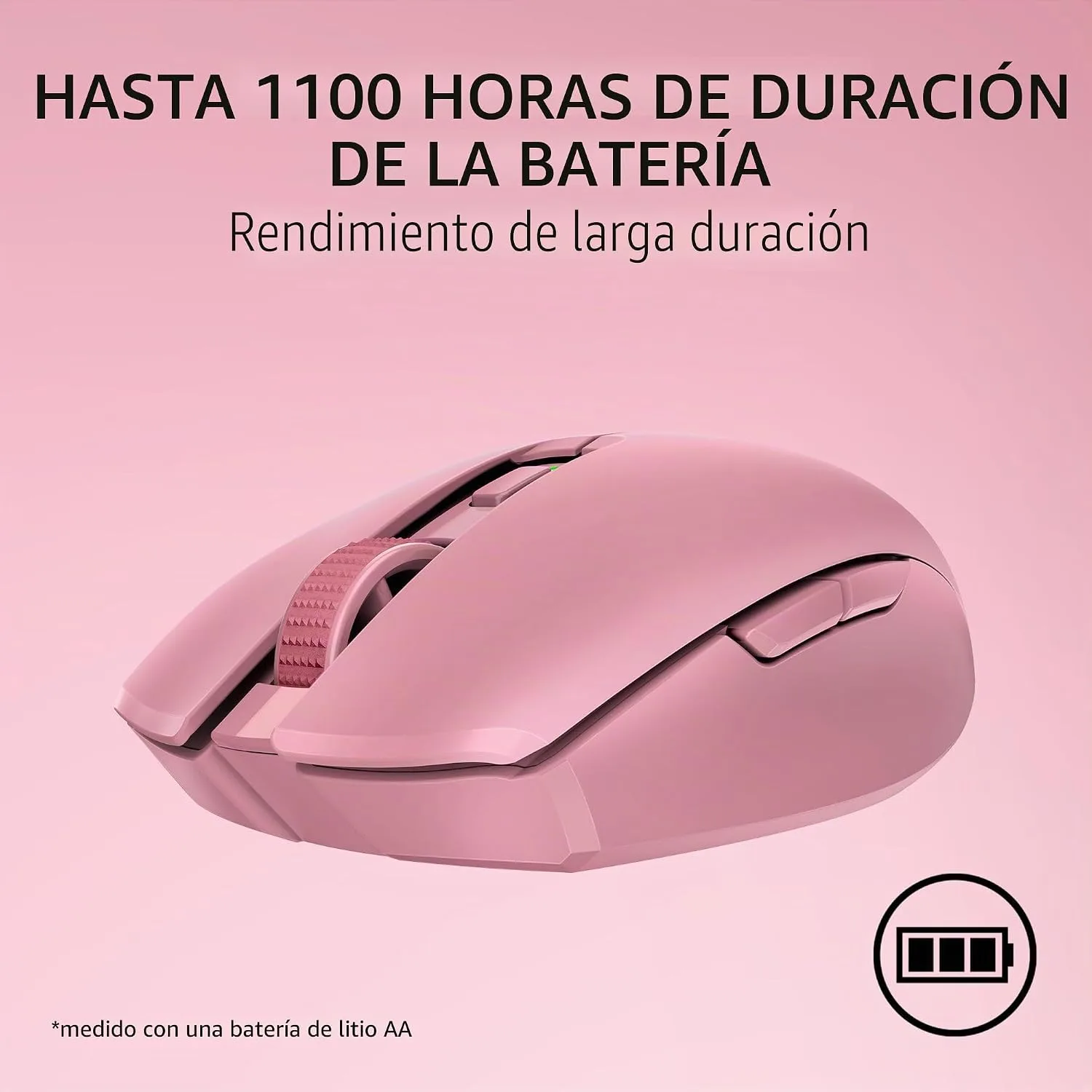 Perifericos Mouse Inalambrico Razer Orochi V2 Quartz Pink Gamer BT RZ01-05690300-R3U1 — foto 4