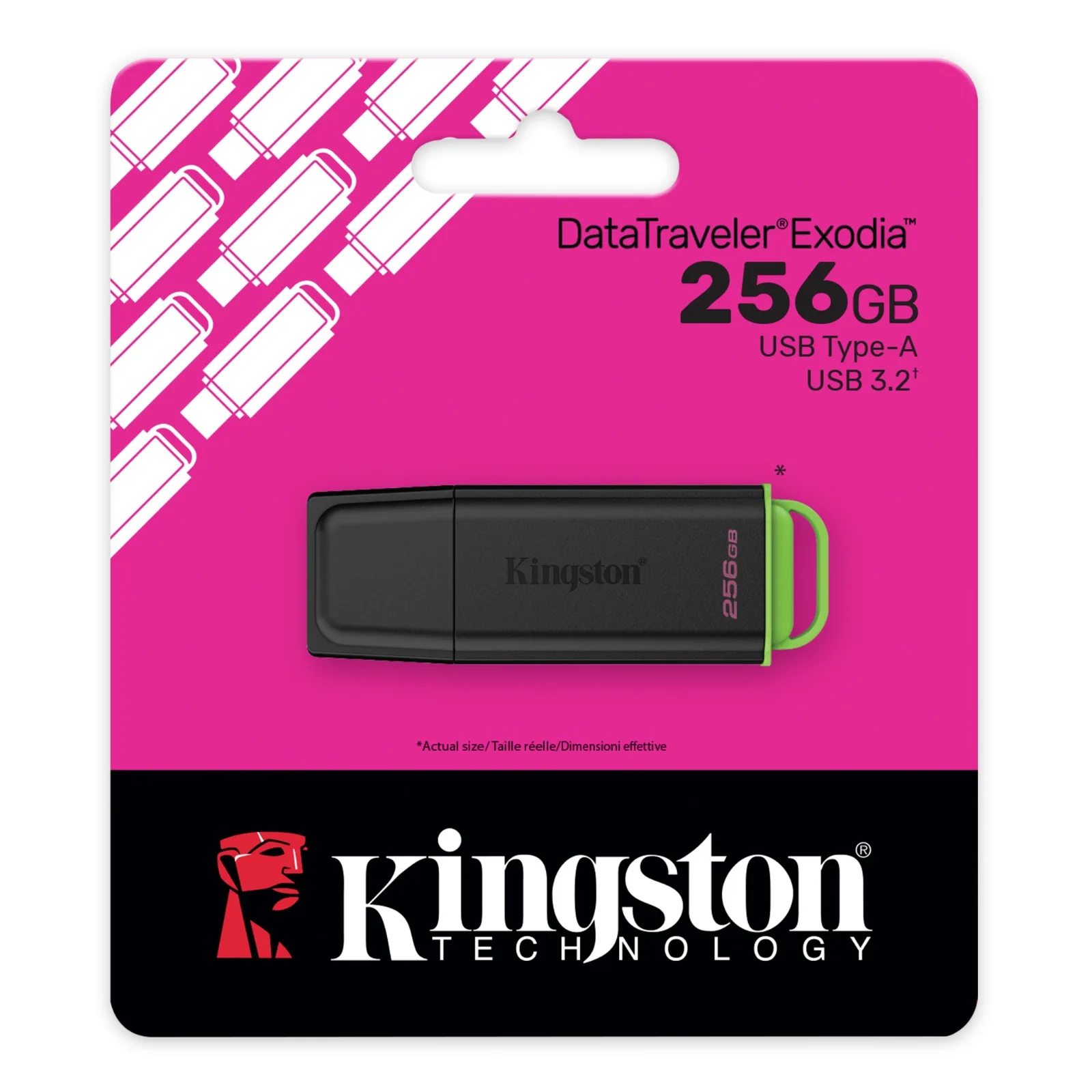 Almacenamiento Pendrive Kingston 256GB 3.2 DataTraveler Exodia DTXG2/256GB