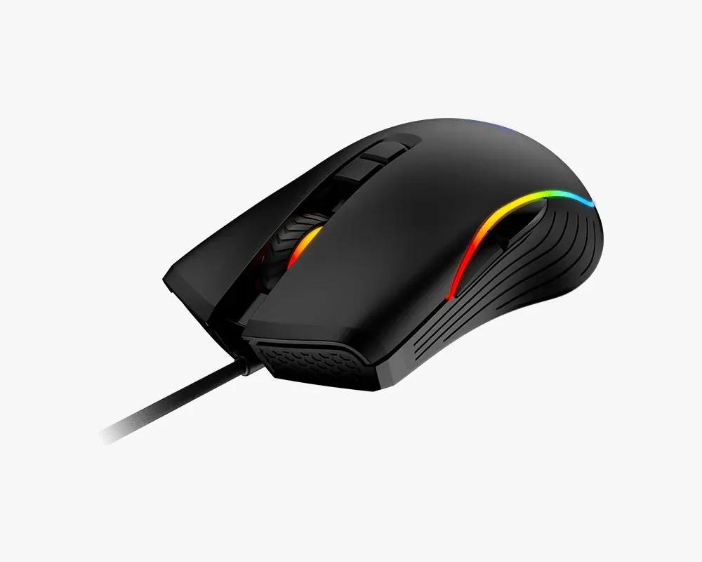 Perifericos Mouse USB MSI Forge GM300 RGB Black Gamer