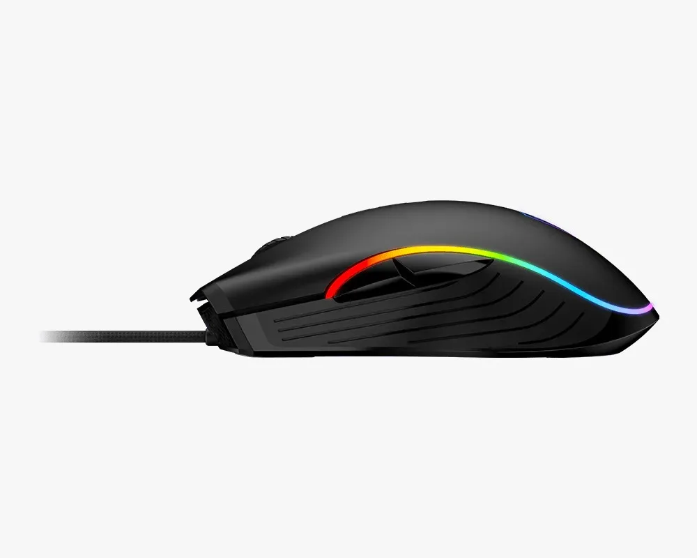 Perifericos Mouse USB MSI Forge GM300 RGB Black Gamer
