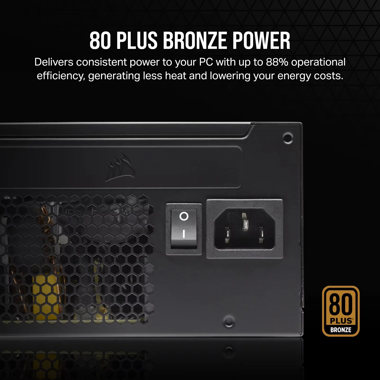 Fuente Certificada Corsair 550W CX550 80 Plus Bronze CP-9020244-AR