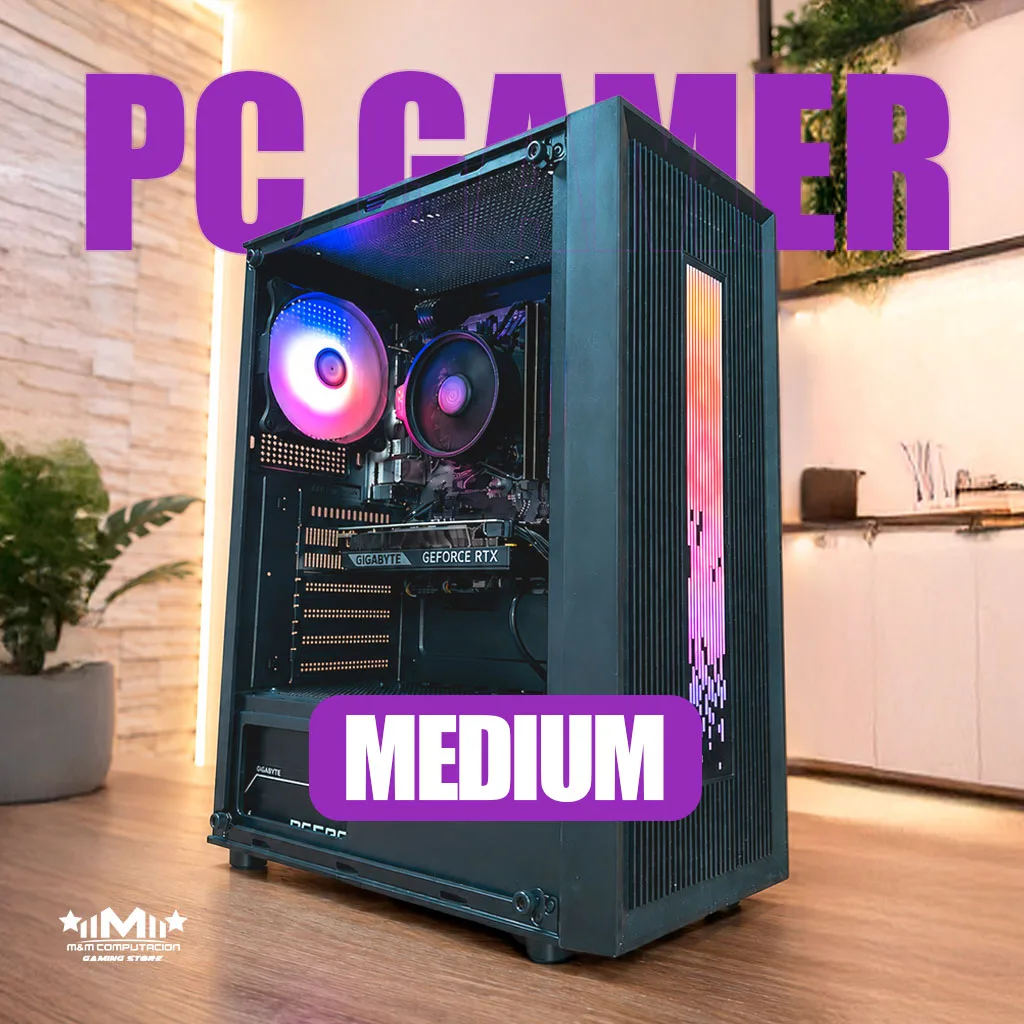 PC ARMADA GAMER MEDIUM RYZEN 5 8500G /A620M /16GB /480GB /GABINETE + FUENTE 500W