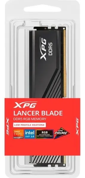 Memoria Ram DDR5 8GB XPG 5600MHz Lancer Blade RGB Black AX5U5600C468G-SLABRBK