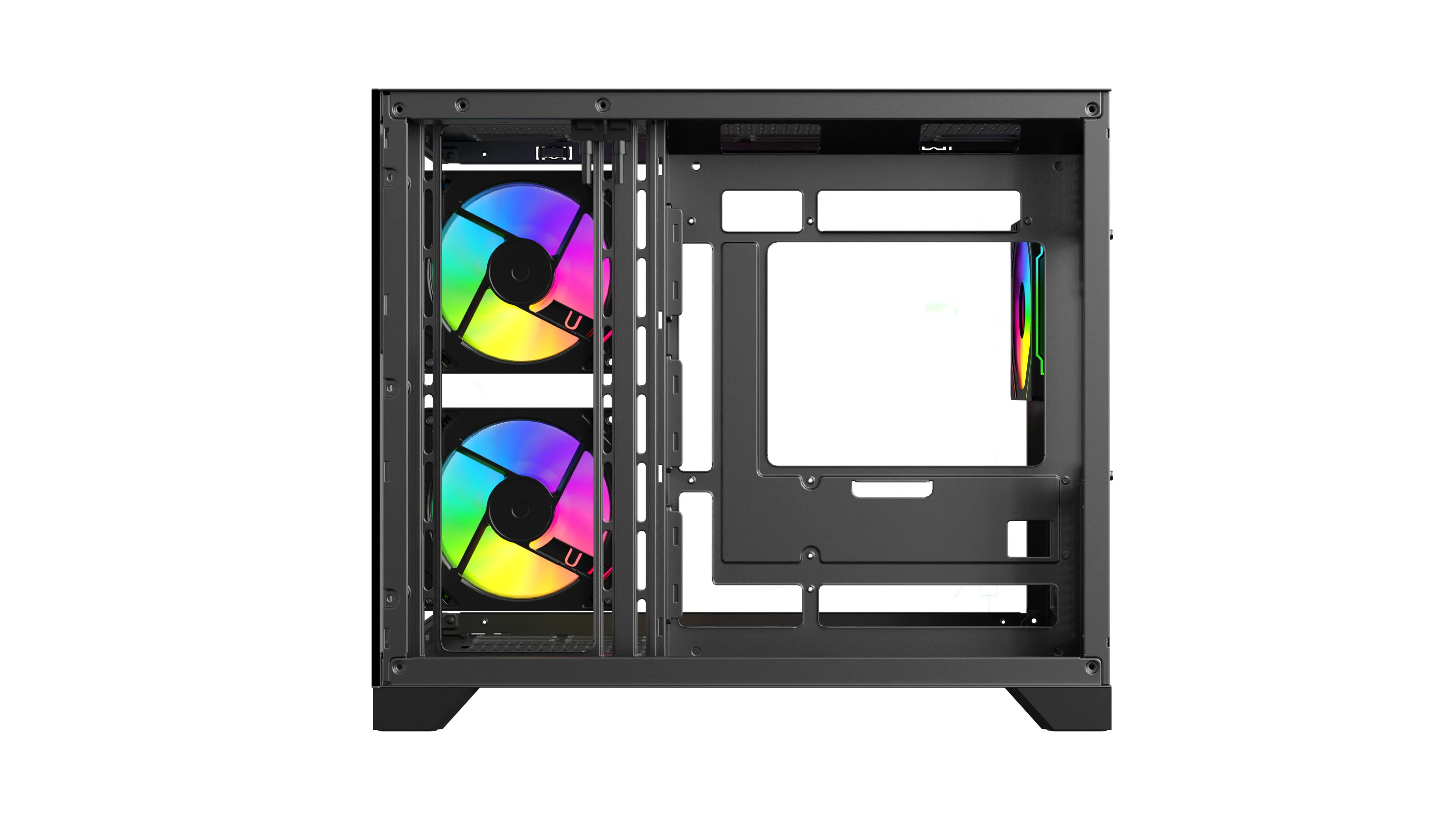 Gabinete Gamer Sentey A20 PWM X3 Fan ARGB Black A20PWM-BLK