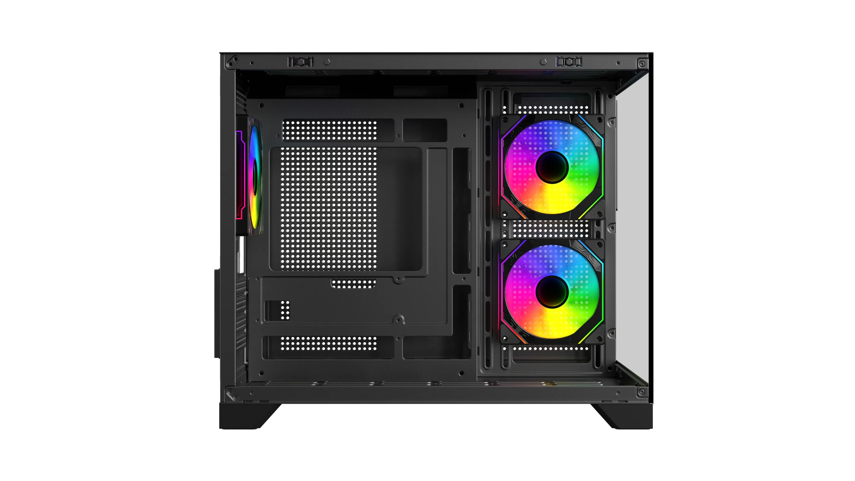 Gabinete Gamer Sentey A20 PWM X3 Fan ARGB Black A20PWM-BLK