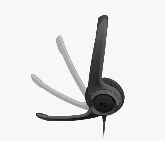 Perifericos Auricular Logitech H390 Black USB-C 981-001575