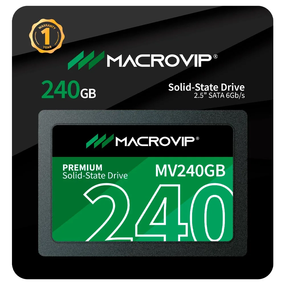 Almacenamiento Disco Solido SSD SATA Macrovip 240GB Premium MV240GB