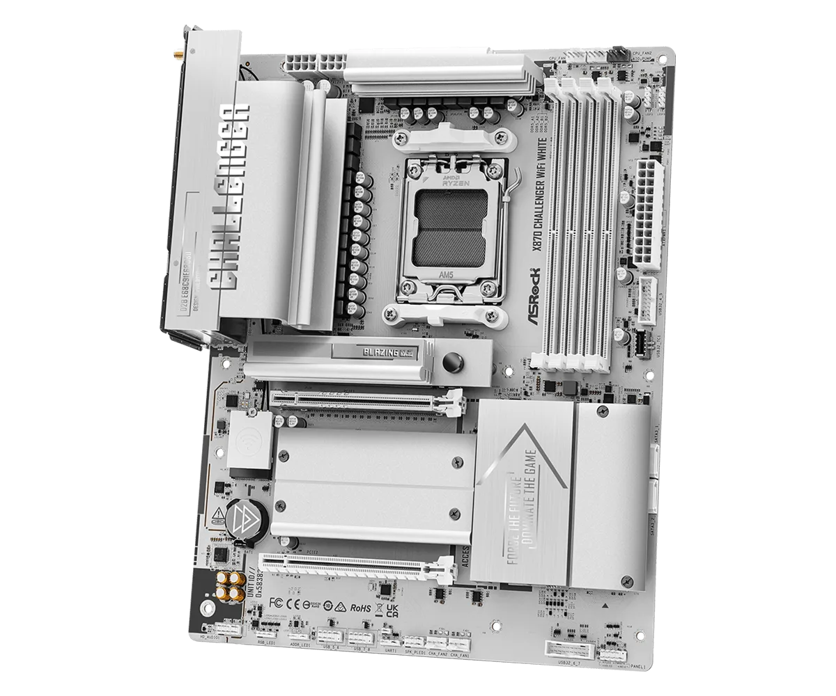 Motherboard Amd Asrock X870 Challenger WIFI White AM5