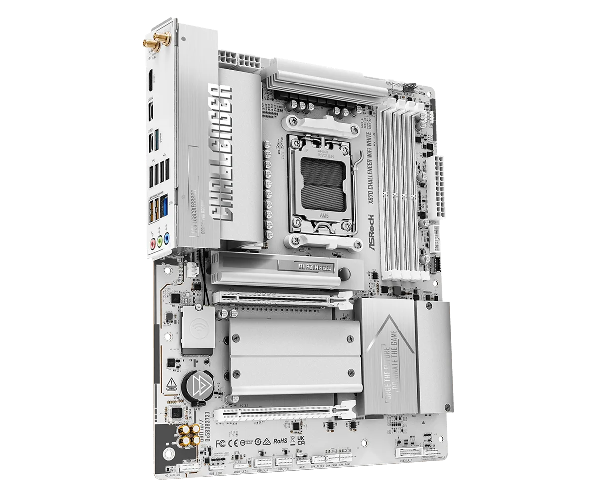 Motherboard Amd Asrock X870 Challenger WIFI White AM5