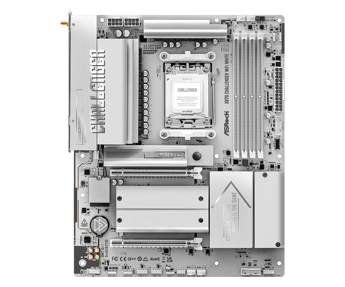 Motherboard Amd Asrock X870 Challenger WIFI White AM5