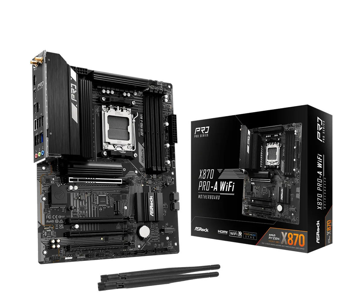 MOTHERBOARD AMD ASROCK X870 PRO-A WIFI AM5
