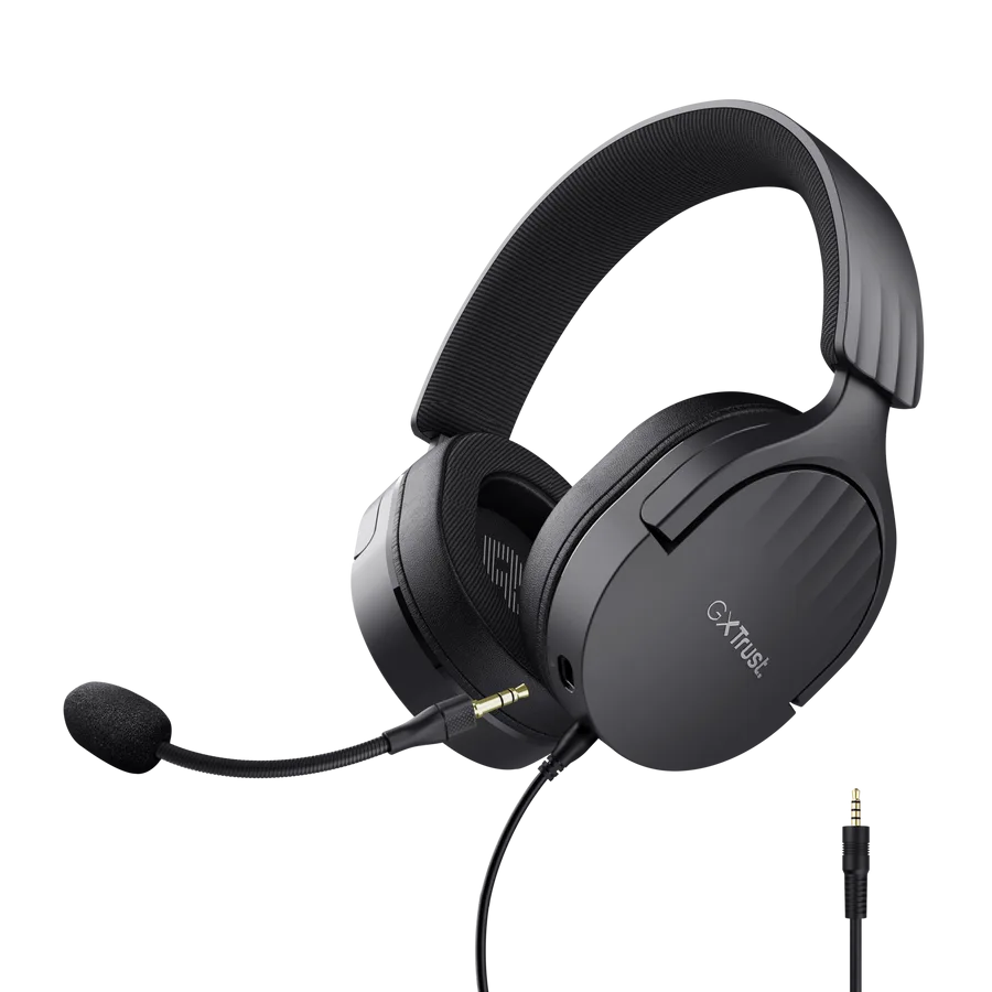 Perifericos Auricular Trust Fayzo Black Gamer GXT 489