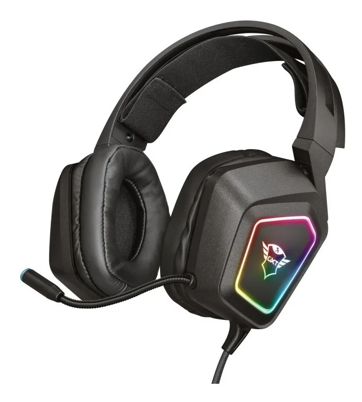 PERIFERICOS AURICULAR TRUST BLIZZ RGB 7.1 GAMER GXT 450