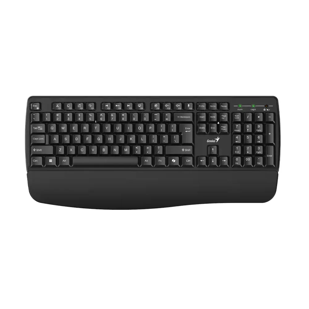 PERIFERICOS TECLADO USB GENIUS KB-123 BLACK