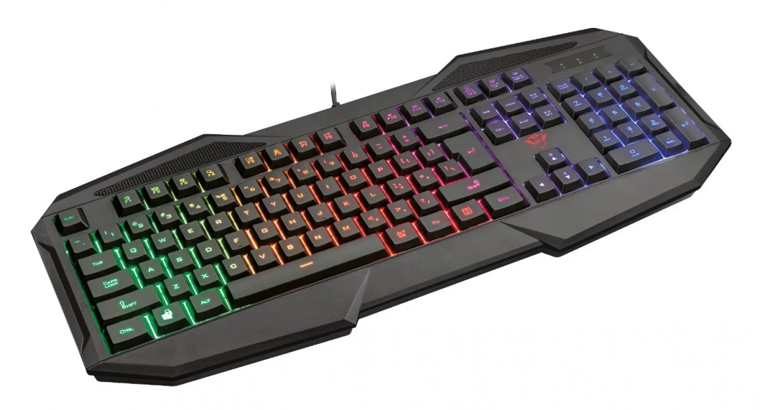 Perifericos Teclado USB Trust Avonn Black Gamer GXT 830RW