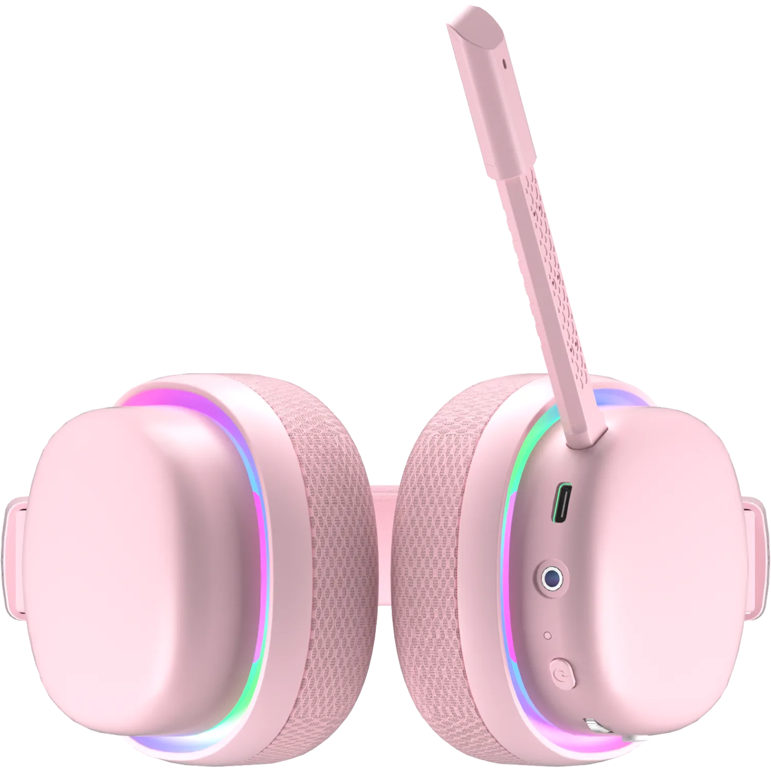 Perifericos Auricular Aula G7 Pink Wireless Gamer