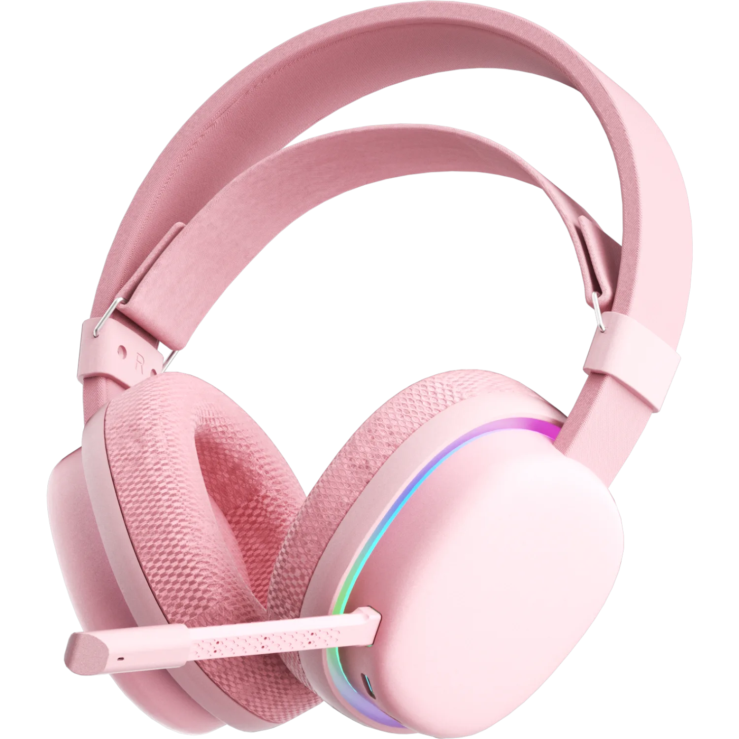Perifericos Auricular Aula G7 Pink Wireless Gamer