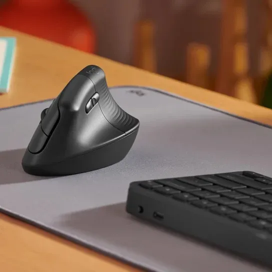 Perifericos Mouse Inalambrico Logitech Lift Ergo Vertical Black BT 910-006466