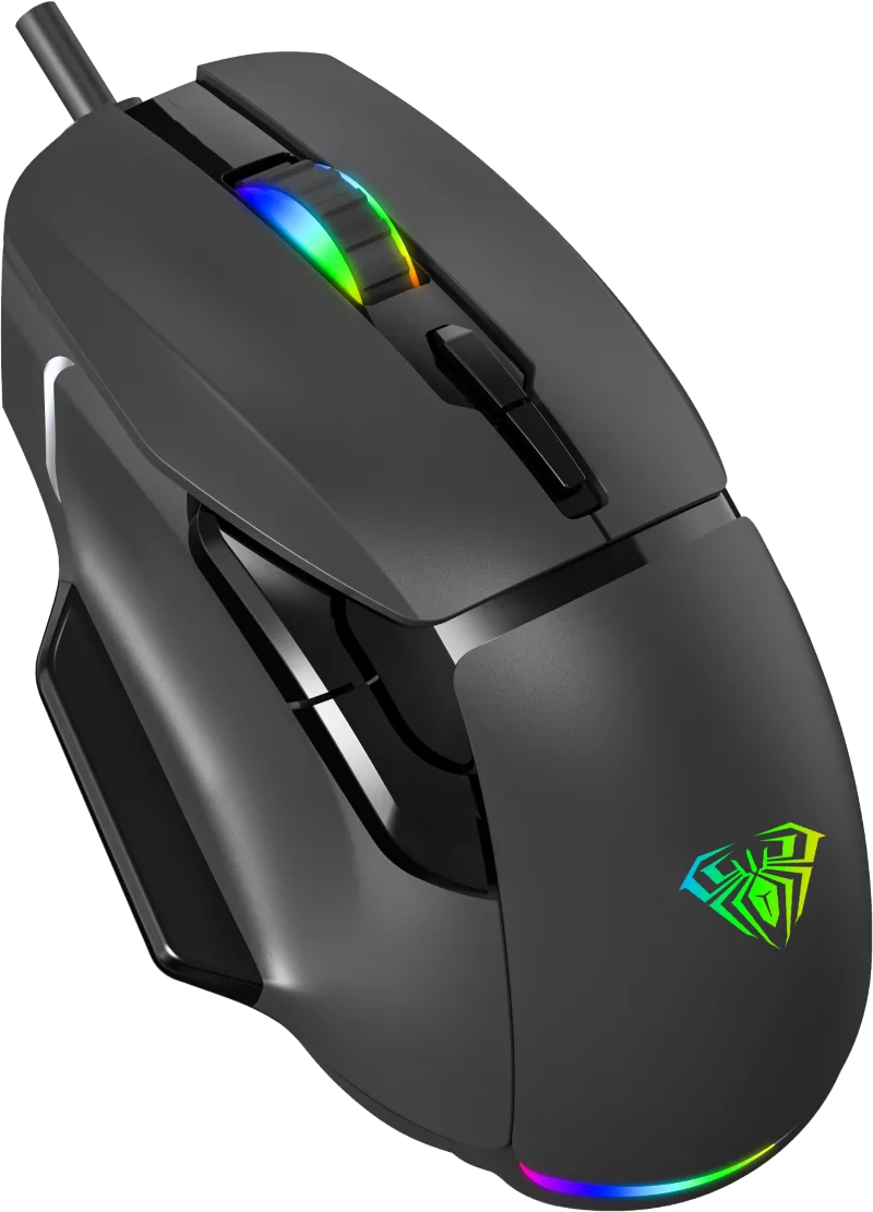 Perifericos Mouse USB Aula F815 Black Gamer