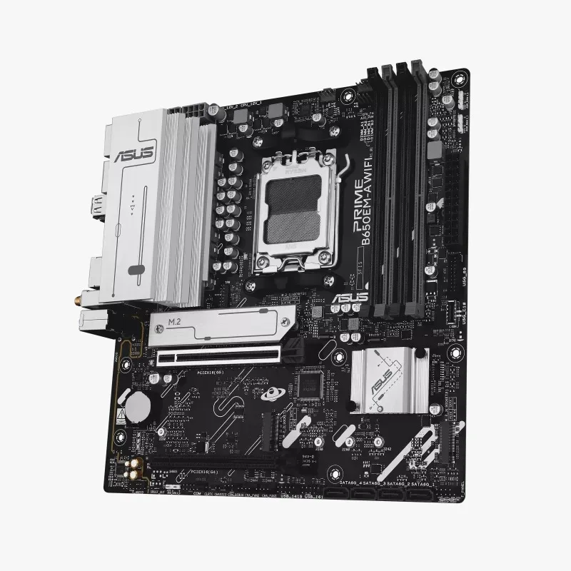 Motherboard Amd Asus Prime B650EM-A WIFI AM5 — foto 3