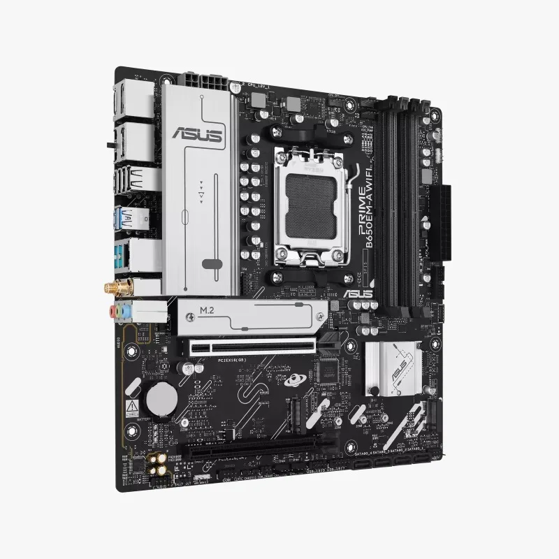 Motherboard Amd Asus Prime B650EM-A WIFI AM5 — foto 2