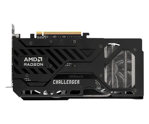 Placa De Video Radeon Asrock RX 9060 XT Challenger 16GB OC RX9060XT CL 16GO — foto 5