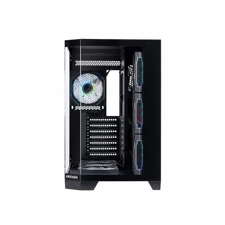 Gabinete Gamer Arkham Procyon V2 X7 Fan ARGB Black — foto 5