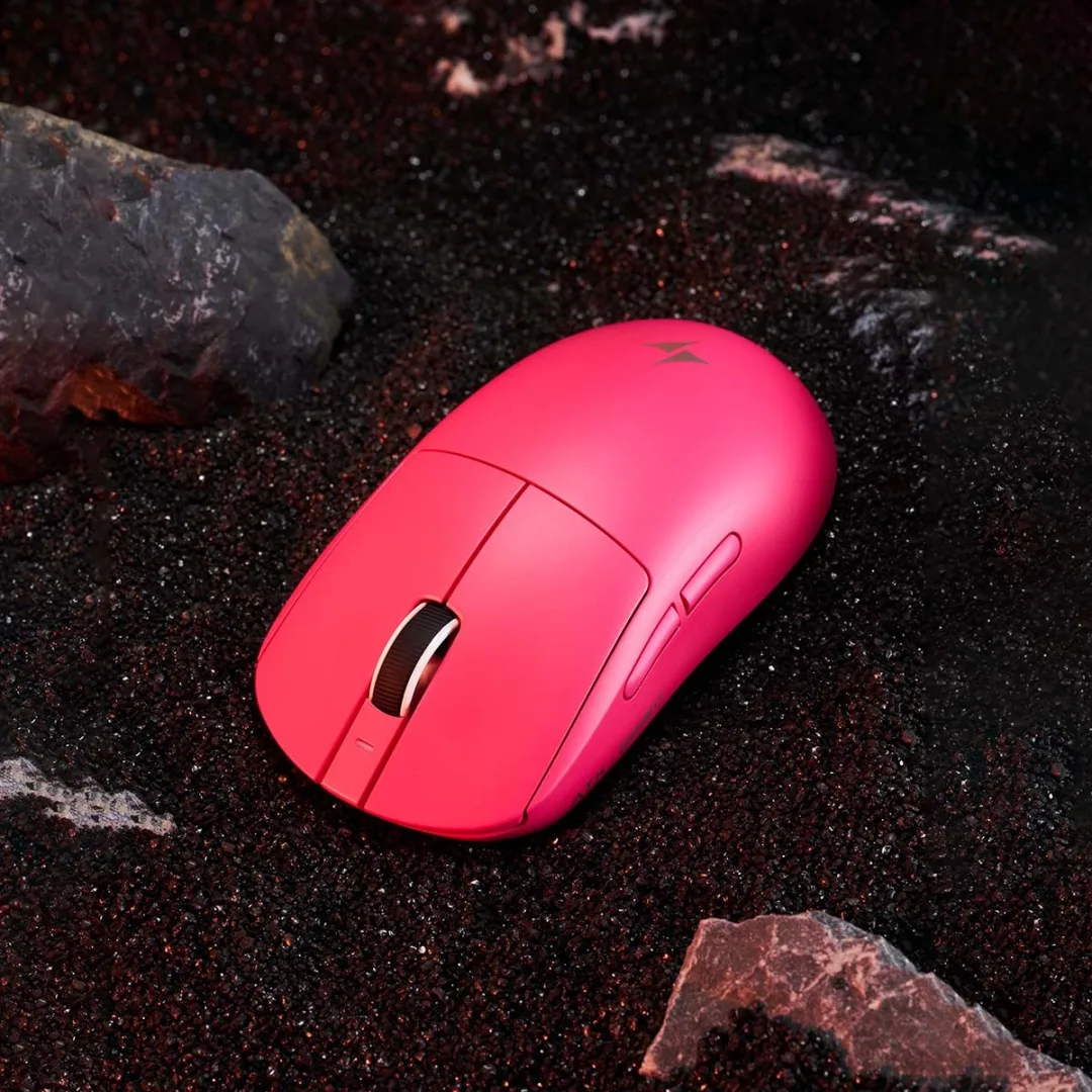 Perifericos Mouse Inalambrico ATK A9 Plus 2.0 Pink Gamer BT — foto 3