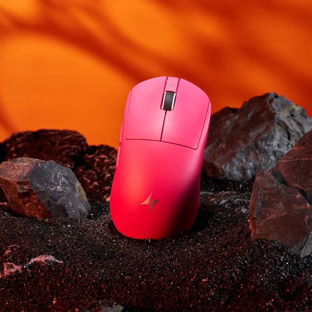 Perifericos Mouse Inalambrico ATK A9 Plus 2.0 Pink Gamer BT — foto 2