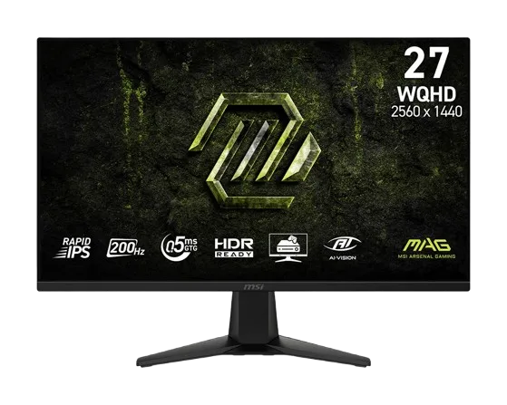 Monitor 27 MSI 2K 200Hz IPS 0.5ms MAG 275QF E20