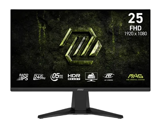MONITOR 25 MSI 240HZ FULL HD IPS 0.5MS MAG 255F X24
