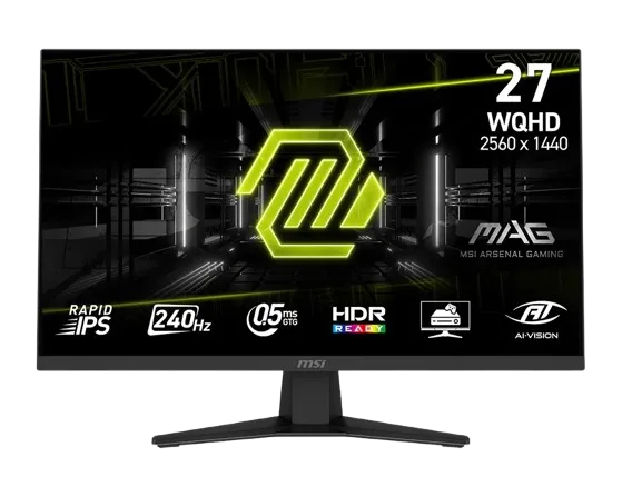 MONITOR 27 MSI 2K 240HZ IPS 0.5MS MAG 274QF X24