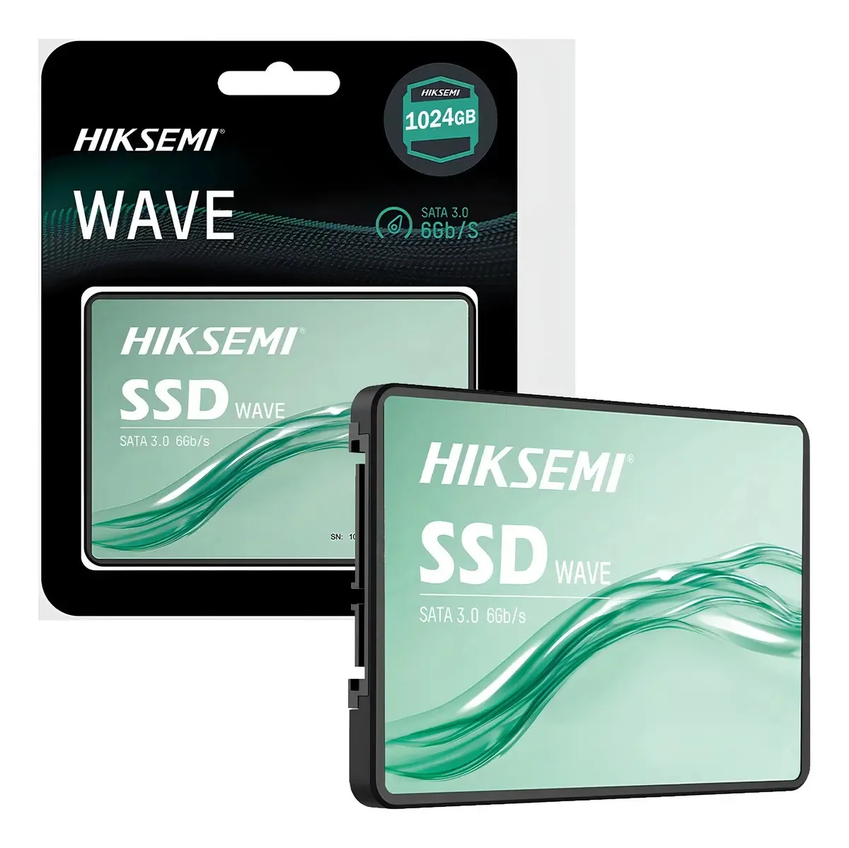Almacenamiento Disco Solido SSD SATA Hiksemi 1024GB 1TB Wave HS-SSD-WAVE S