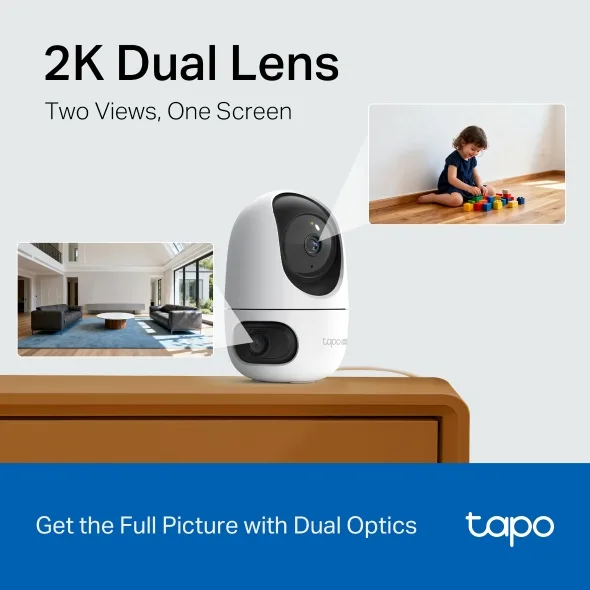 Perifericos Camara Tp-Link 2K Dual Lens Tapo C245D