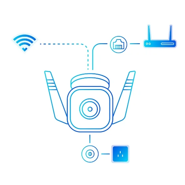 Perifericos Camara Tp-Link 2K Exterior Tapo C310