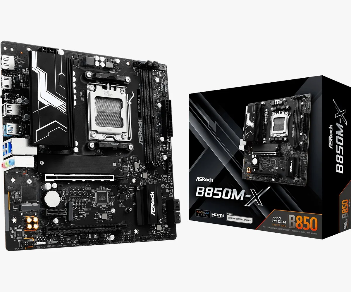 MOTHERBOARD AMD ASROCK B850M-X AM5