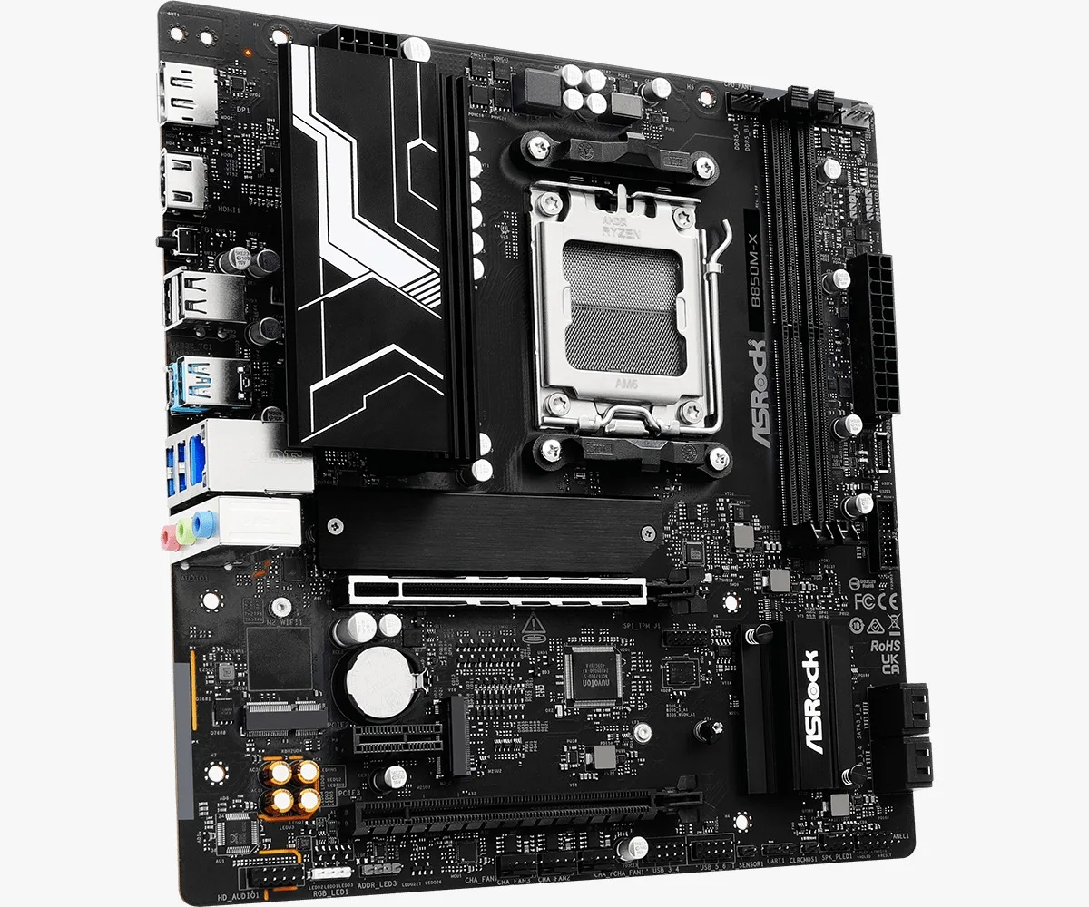 Motherboard Amd Asrock B850M-X AM5 — foto 3