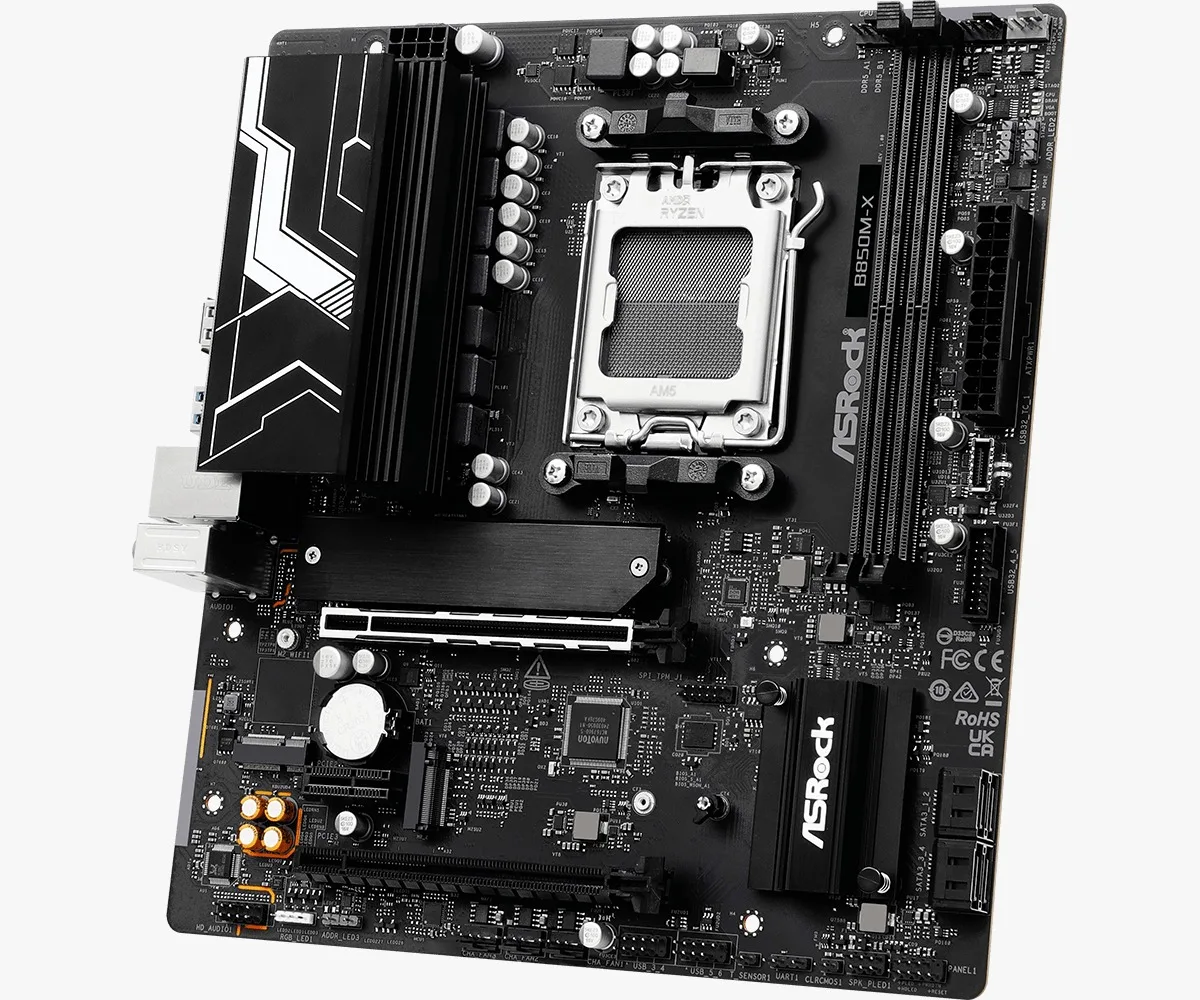 Motherboard Amd Asrock B850M-X AM5 — foto 4