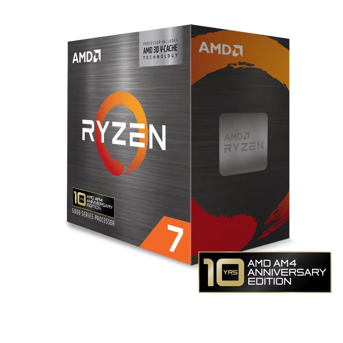 Procesador Amd Ryzen 7 5800X3D Sin Video Sin Cooler AM4