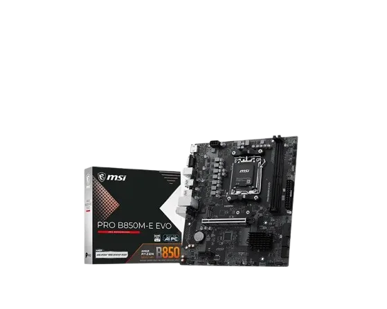 MOTHERBOARD AMD MSI PRO B850M-E EVO AM5