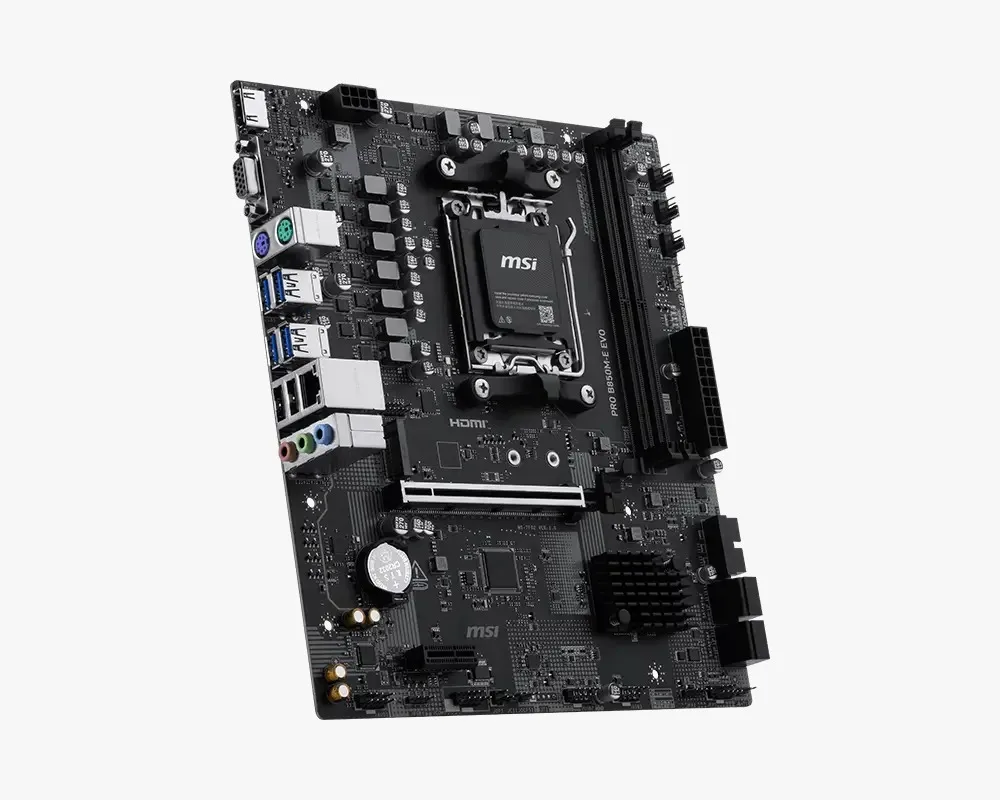 Motherboard Amd MSI PRO B850M-E EVO AM5 — foto 4