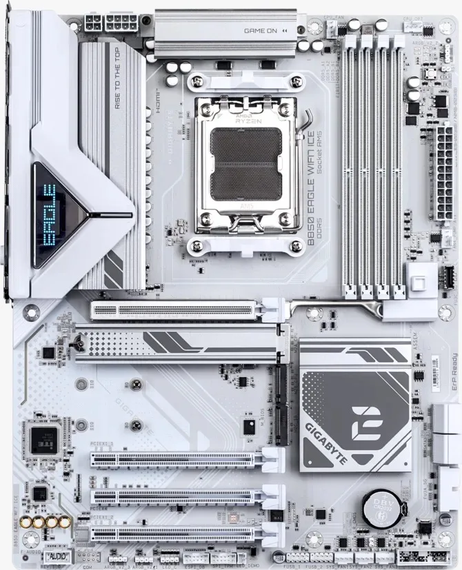 Motherboard Amd Gigabyte B850 Eagle WIFI7 ICE AM5 — foto 2