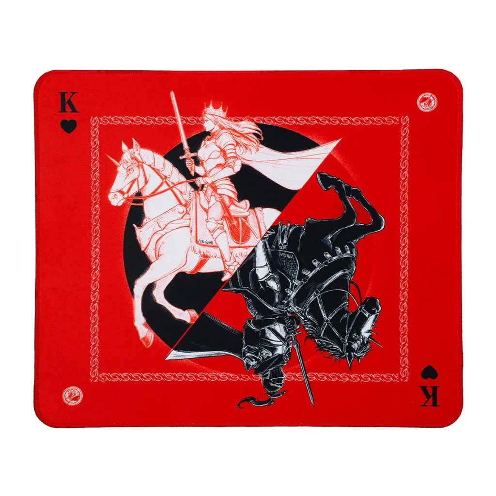 PERIFERICOS PAD MOUSE ATK KNIGHT ZODIAC RED L 490X420X4MM