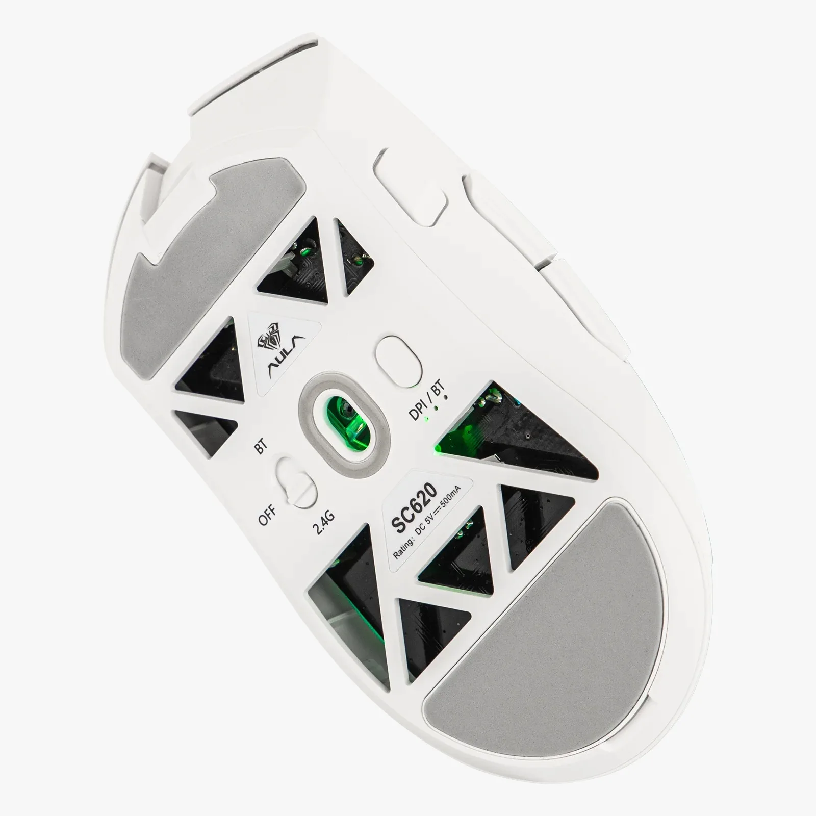 Perifericos Mouse Inalambrico Aula SC620 White BT Gamer — foto 2